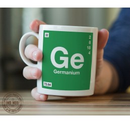 Scientific Mug featuring the Element and Symbol Germanium - Printed Ceramic Mug