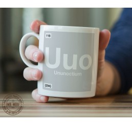 Scientific Mug featuring the Element and Symbol Oganesson - Printed Ceramic Mug